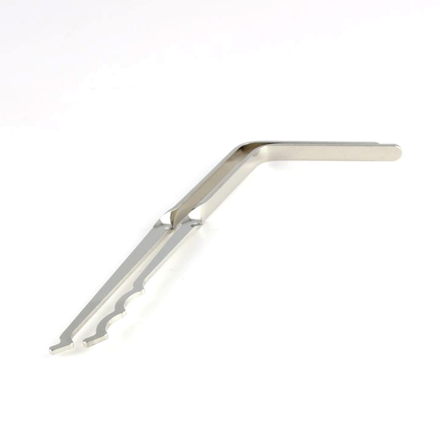 Triple Peak and Single Peak Bogota Lock Rake on a white background.