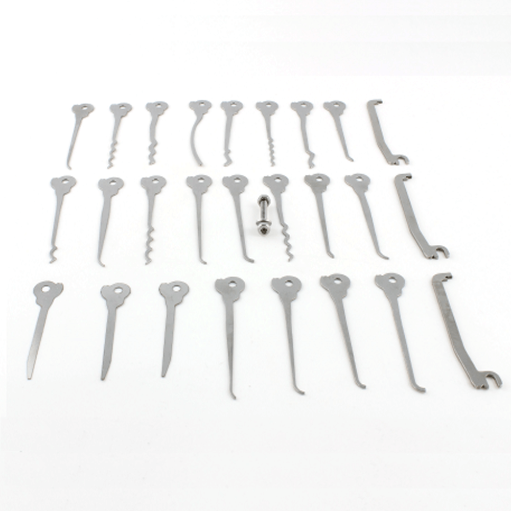 Dangerfield Skeleton Multitool EDC Expansion Lock Pick Set