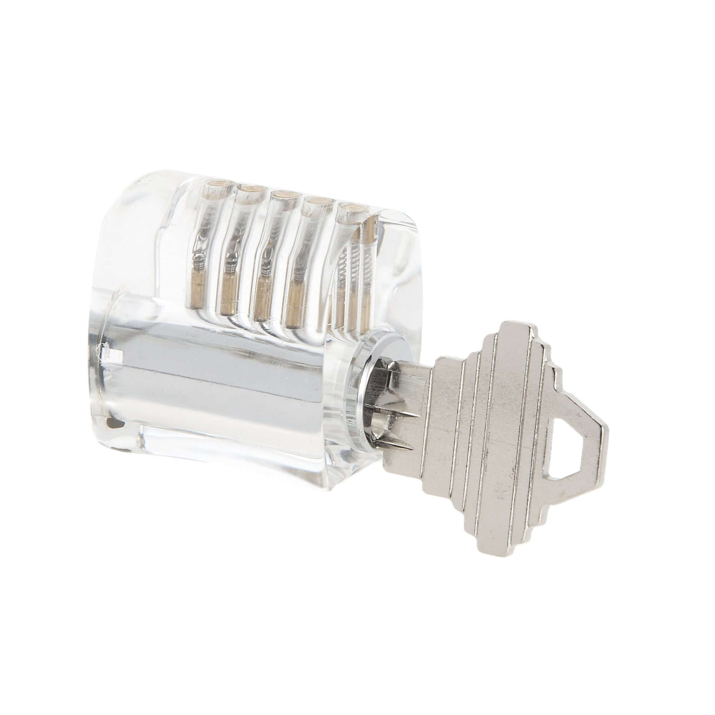 Dangerfield Clear Acrylic Practice Lock - Standard Pins - UKBumpKeys