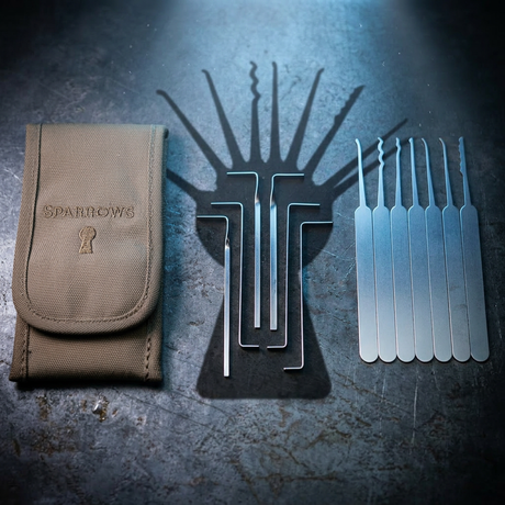 Sparrows Professional EDC 'Tuxedo' Lock Pick Set - official Sparrows product image