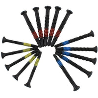Lokko self tapping extraction screws for bell plug puller angled view