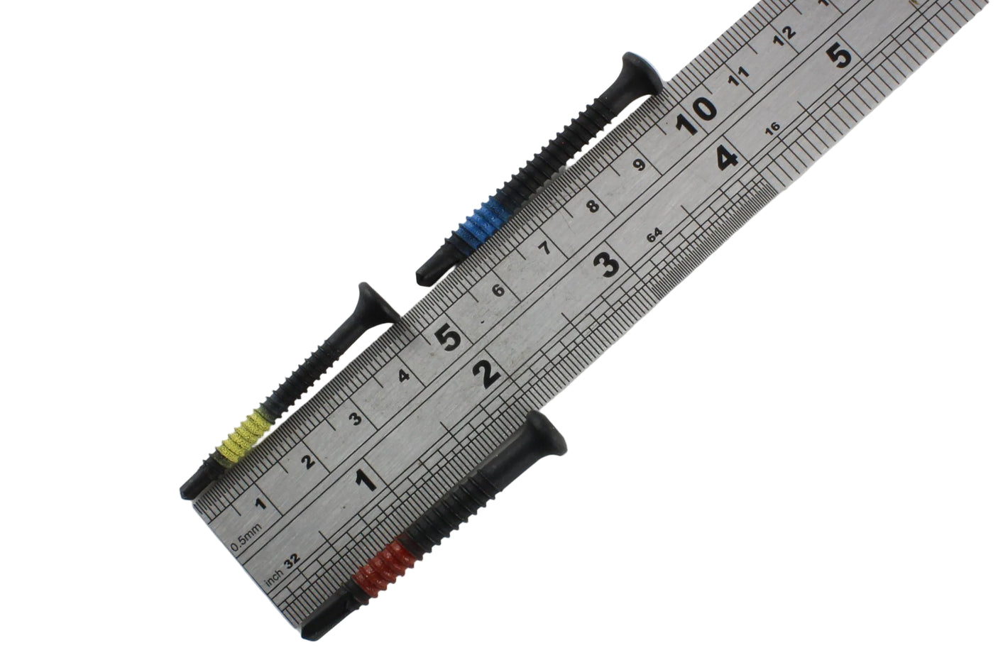 Lokko self tapping extraction screws for bell plug puller set layout