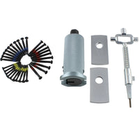 Lokko Bell Lock Plug Puller Complete Professional Set - Includes 30 pull screws and cam turner