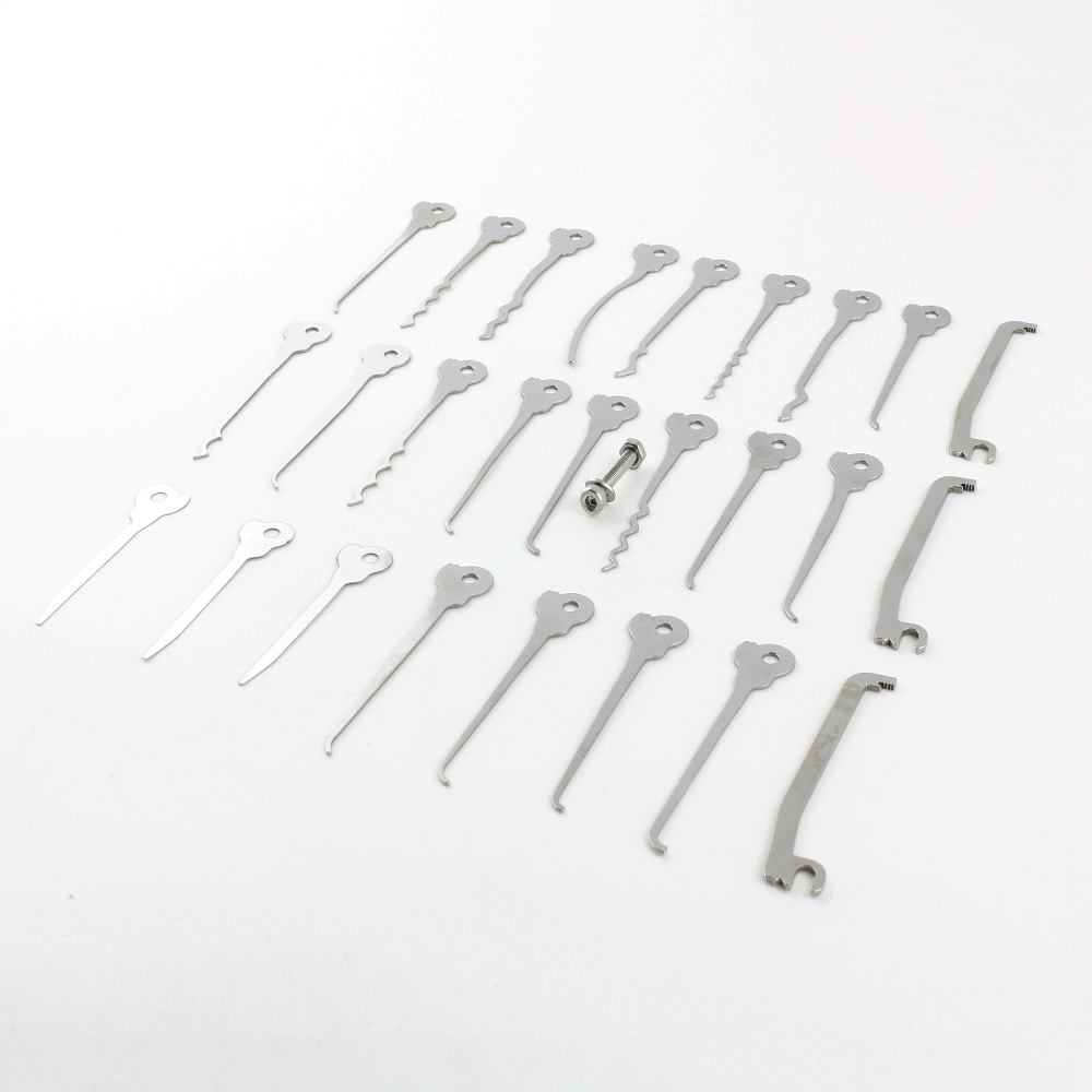 Dangerfield Skeleton Expansion Lock Pick Set All contemporary picking and raking patterns
