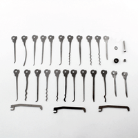 Full image of all Dangerfield EDC Skeleton Expansion ock Pick Set tools