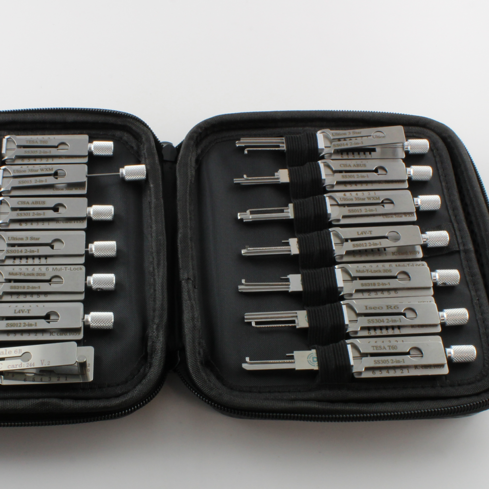 Lockpickes LISHI Lock Picks Heavy Duty Magnetic lock Pick Case – UKBumpKeys