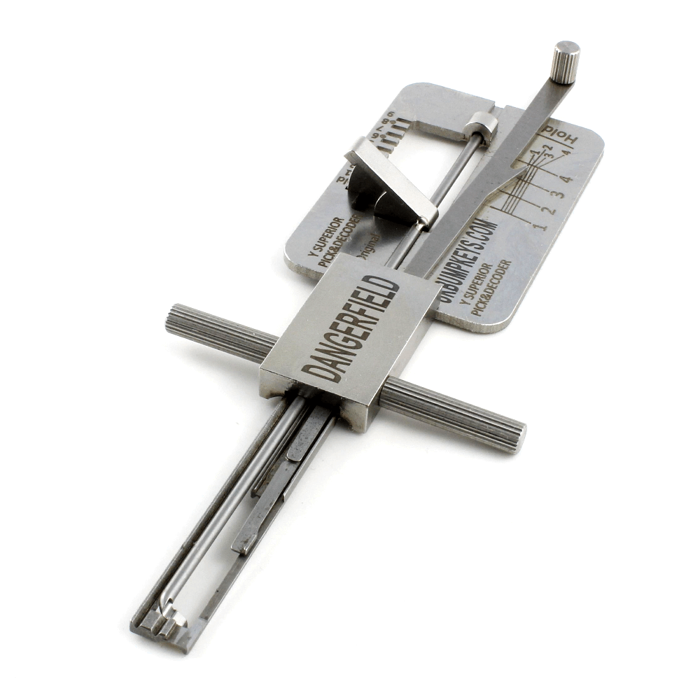 Dangerfield Yale Superior Dimple Lock Pick - picking tip detail