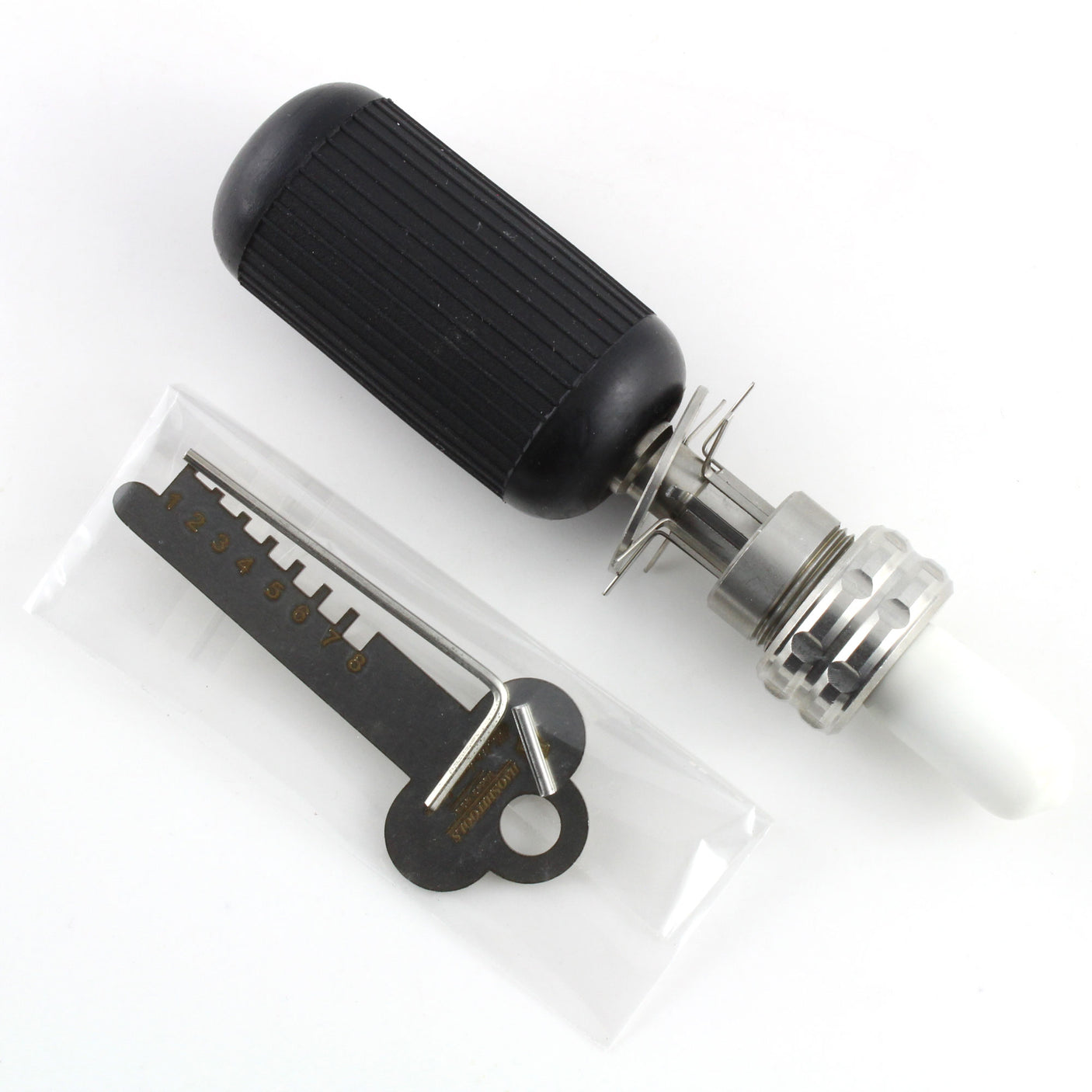 Lokko 7 pin tubular lock pick and decoder key