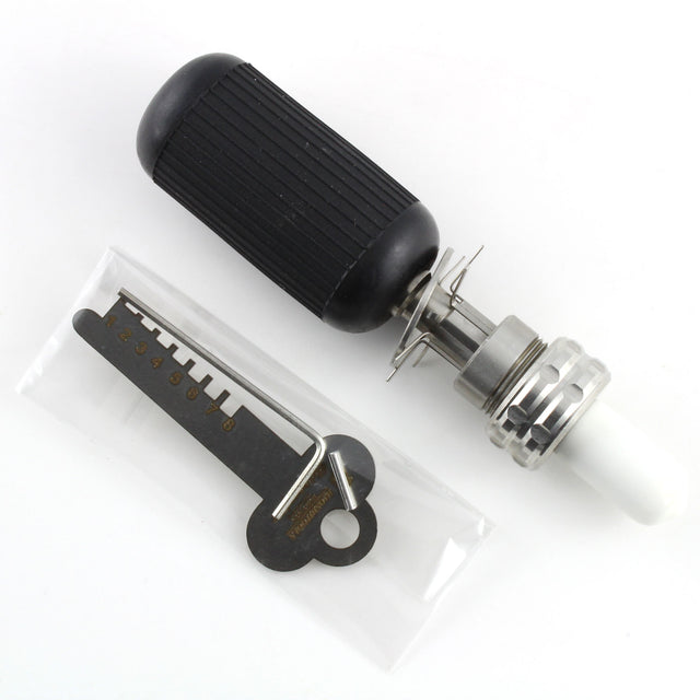 Lokko 7 pin tubular lock pick and decoder key