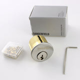 Repinnable Practice Lock Kit + Pins, Springs, Stoppers, Hex Allen Key