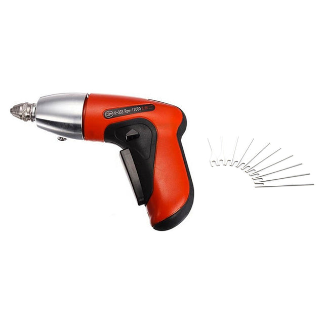 KLOM Electric Pick Gun PLUS with Dangerfield 0.6mm Spare Needles