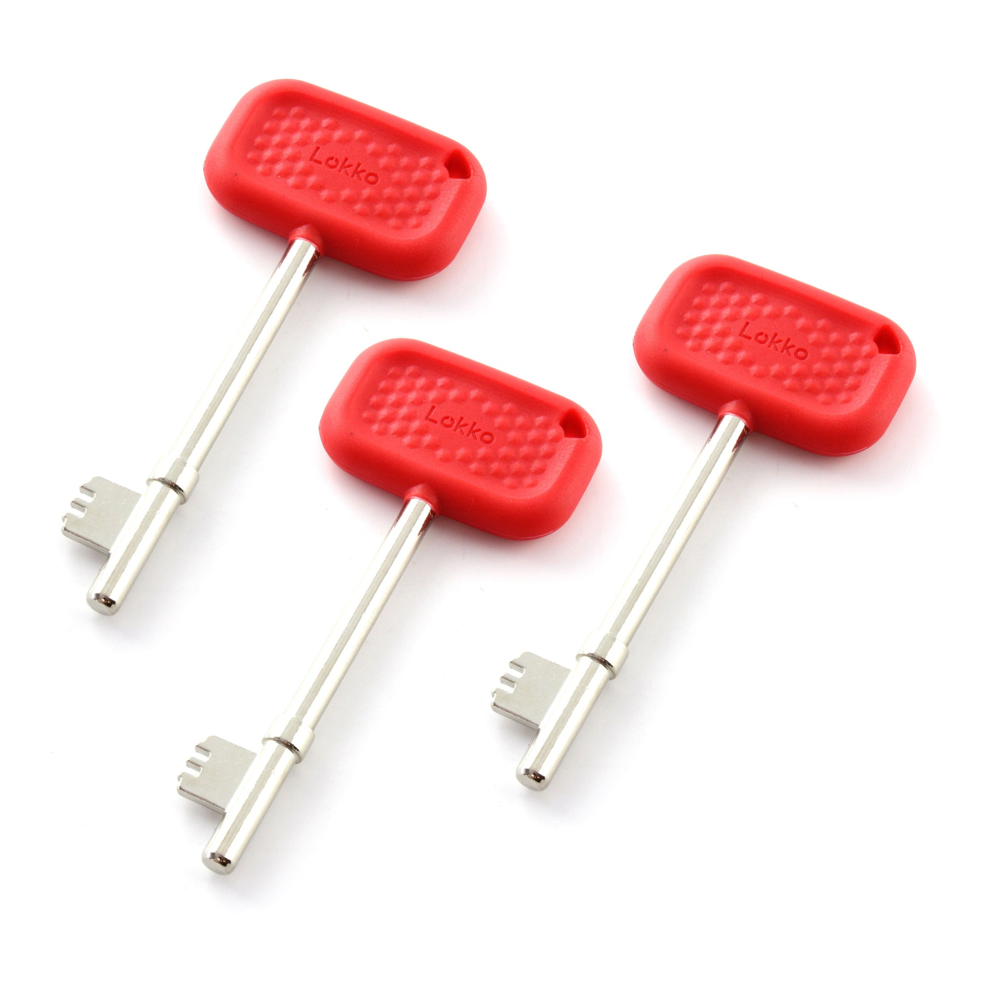 Emergency Toilrt Key 3x Disabled Toilet Key for Radar Doors | Comfortable Grips | by LOKKO