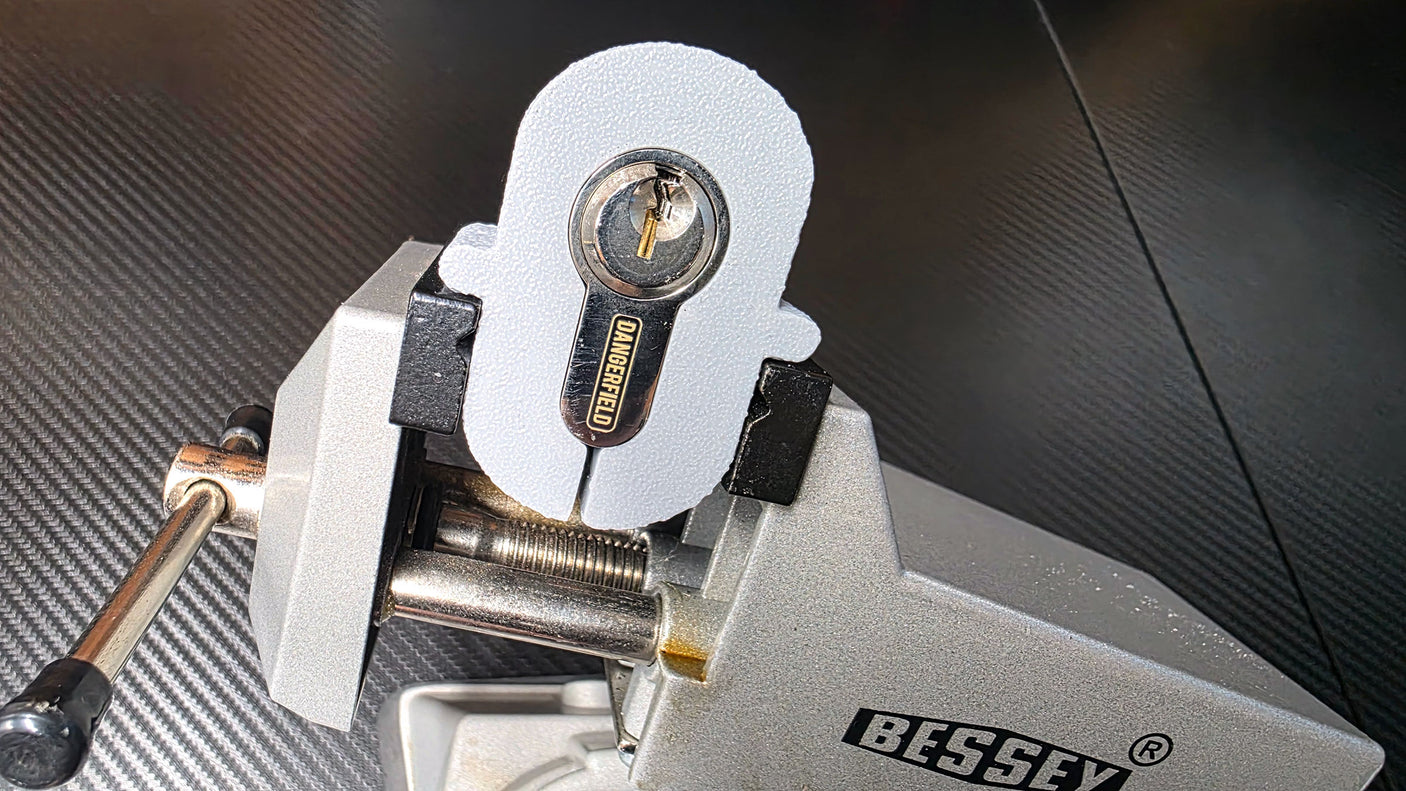 Lokko Euro Cylinder Lock Picking Vice Support