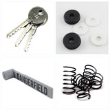 Lock Bumping Kit: three Ultimate bump keys, dampeners, the Dangerfield Bump Hammer and Loxprings