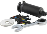 Lokko professional bell plug puller set with screws and spanner