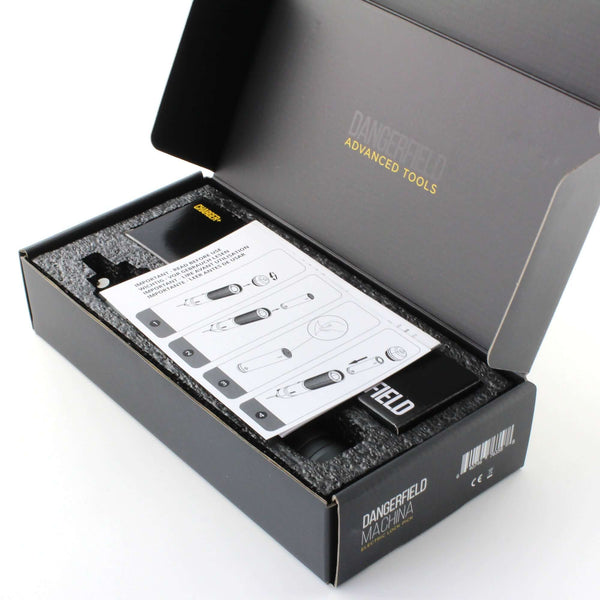 Machina Opened Box with instructions