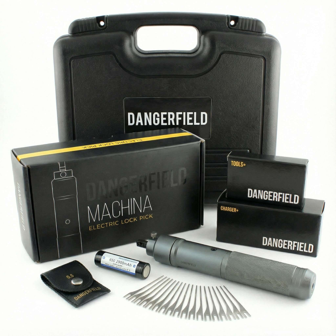 Dangerfield MACHINA Electric Lock Pick Gun - Auto Lock Picking Tool