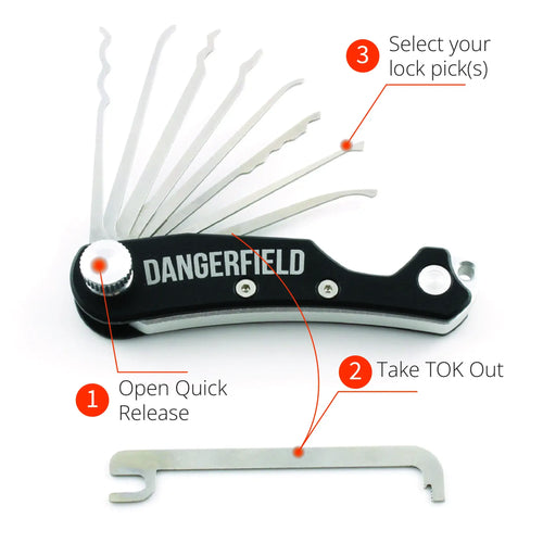 Dangerfield Skeleton EDC Lock Pick Multitool