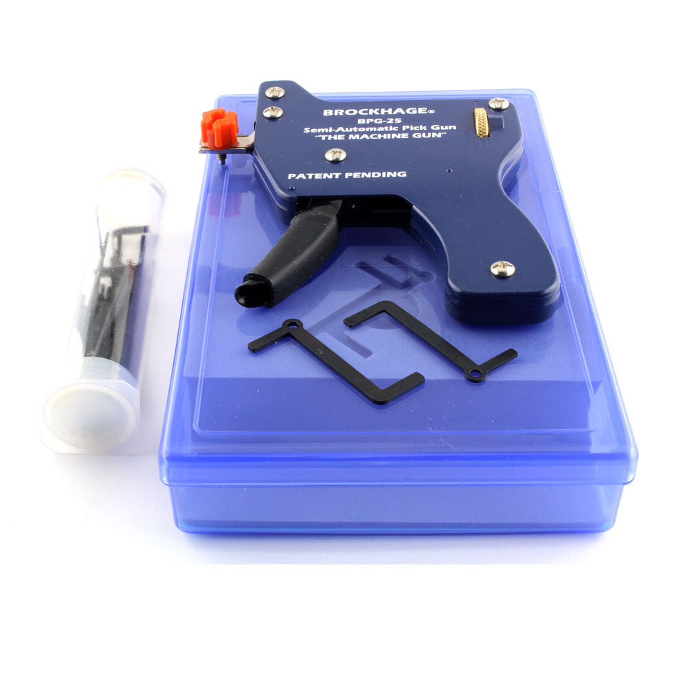 Brockhage SemiAutomatic Lock Pick Gun + 15 Needles