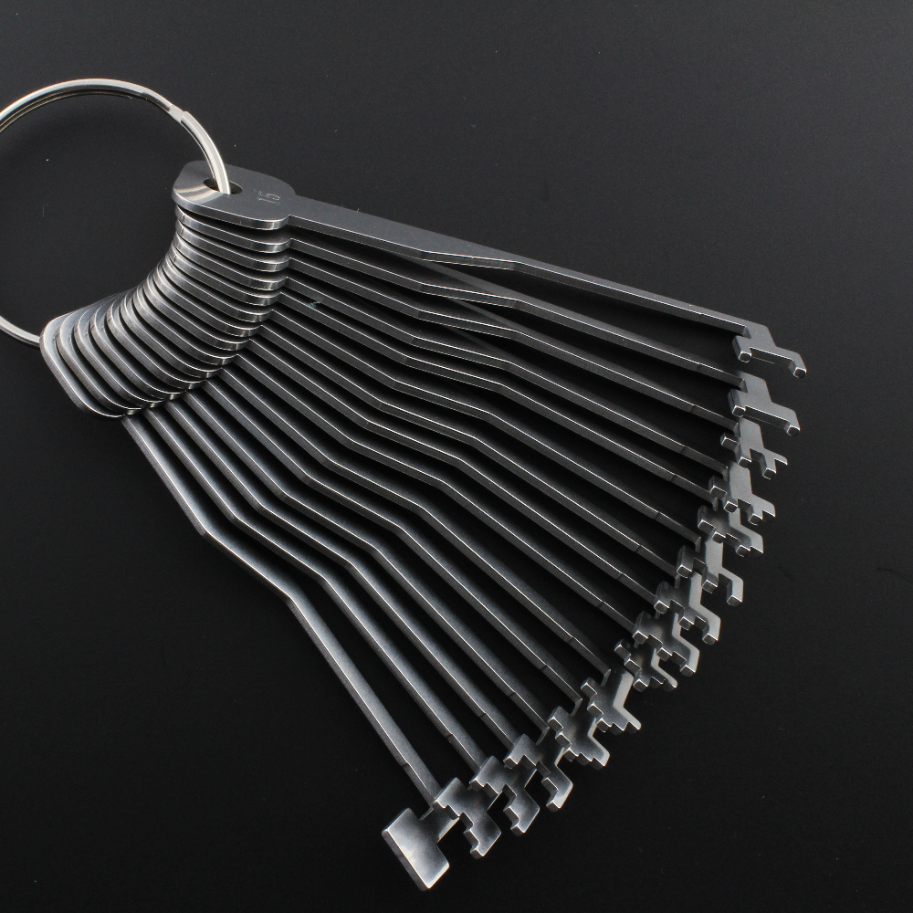 Dangerfield 3 Lever Try Out Keys 15 Piece Lever Lock Skeleton Keys