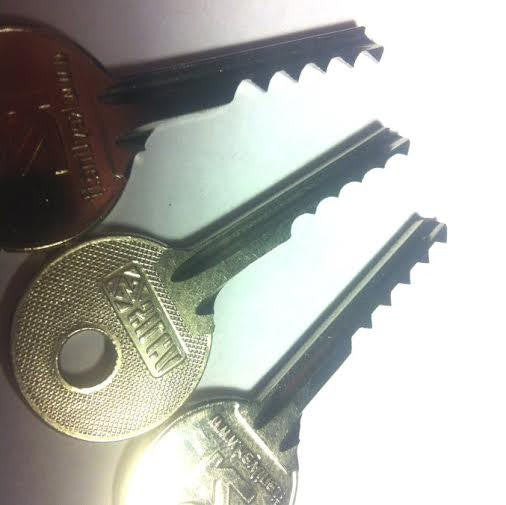 3 Piece Ultimate Bump Key Set - Ideal for Lock Bumping