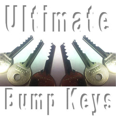 6 Piece Ultimate Bump Key Set - UKBumpKeys
