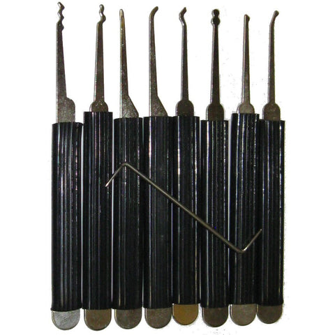 9 Piece Economy Starter Lock Pick Set - UKBumpKeys