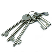 Fire Brigade Keys - Premium FB Master Set + Keyring - UKBumpKeys