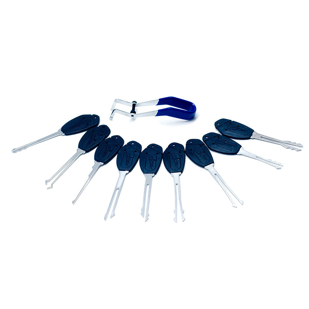 KLOM Wafer Lock Rakes - Lock Picks for Double Sided Locks