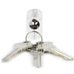 Dangerfield Clear Acrylic Practice Lock - Standard Pins - UKBumpKeys