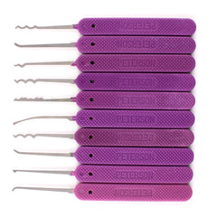 Peterson's 'Just Picks' EURO Slender Set -  0.018" - UKBumpKeys