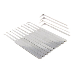 SouthOrd MPXS14 14 Piece Lock Pick Set - Stainless Steel Handles - UKBumpKeys