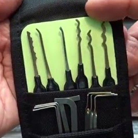 Sparrows Pro Night Vision Creeper Lock Picking Rake Set