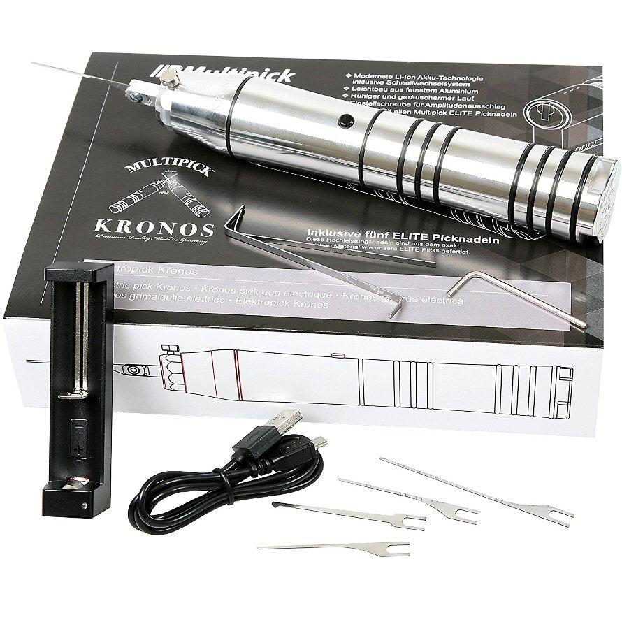 KRONOS Professional Electric Lock Pick Gun Kit