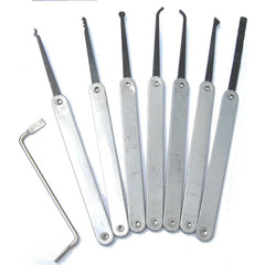 Dangerfield 8 Piece Beginner Lock Pick Set - UKBumpKeys