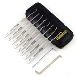 Dangerfield 10 piece Serenity Complete Lock Pick Set + Case - UKBumpKeys