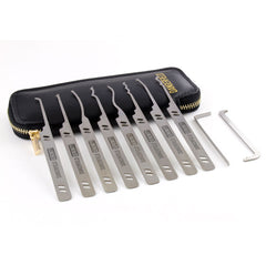 Dangerfield 10 piece Serenity Complete Lock Pick Set + Case - UKBumpKeys