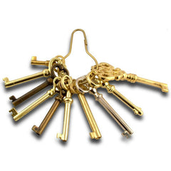 10 Piece Bit + Barrel Skeleton Key Selection - UKBumpKeys