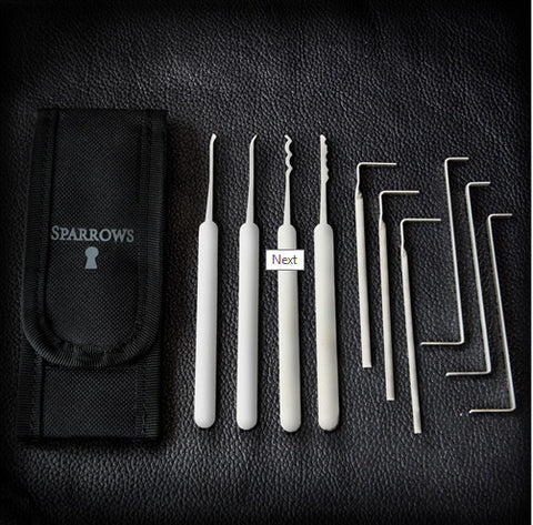 Beginner lock outlet pick set